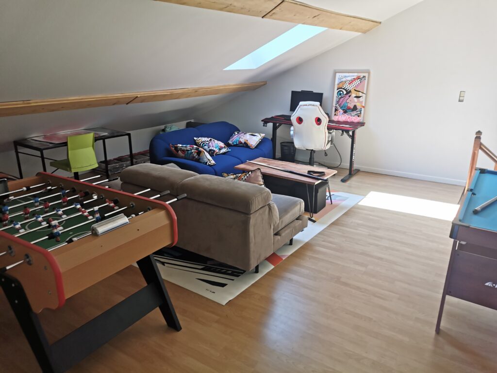salle de jeux au 2eme étage